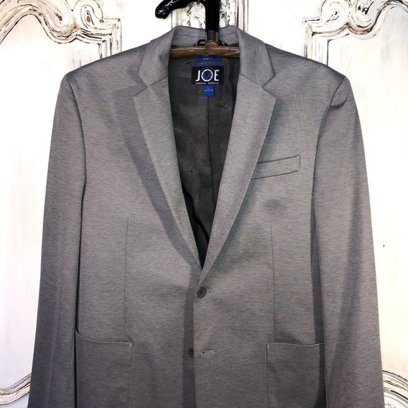 Men’s Joseph Abboud Slim Fit Light Gray Fully Lined Sport Coat Size L - Picture 1 of 10